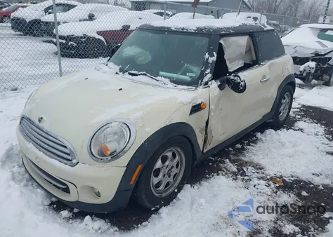 2012 Mini Cooper z USA, uszkodzony, nr VIN WMWSU3C59CT262136